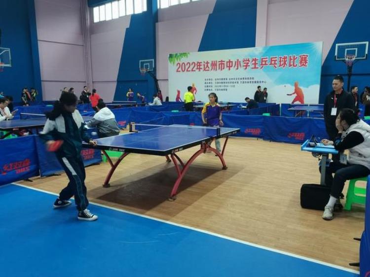 德阳一小乒乓球比赛「宣汉县土黄镇二小勇夺达州市中小学乒乓球比赛小学组冠军」