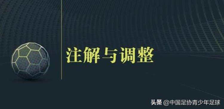 2021年最新足球竞赛规则「足球竞赛规则2021/2022注解与调整一」