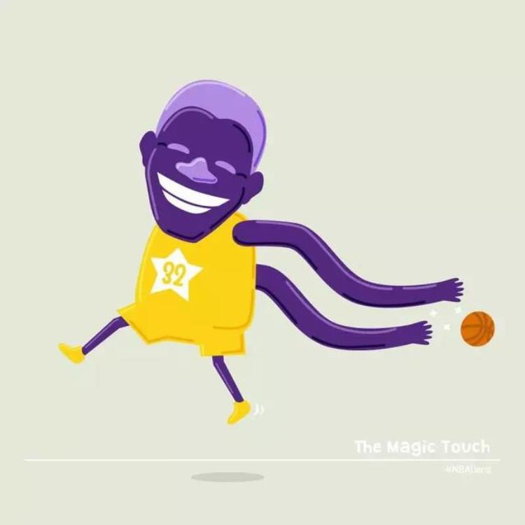 nba全明星姚明奥尼尔「NBA退役巨星漫画集姚明方脸奥尼尔简直萌翻」