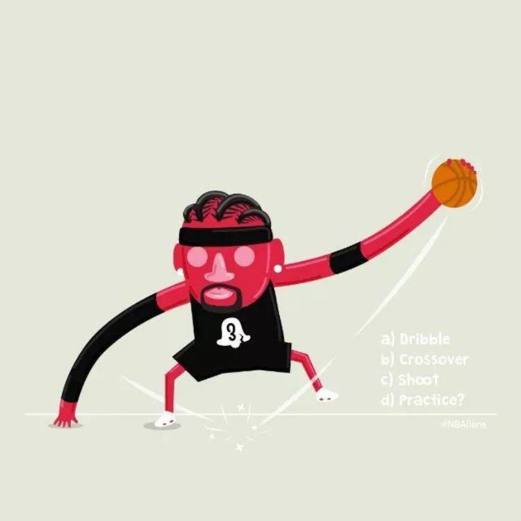nba全明星姚明奥尼尔「NBA退役巨星漫画集姚明方脸奥尼尔简直萌翻」