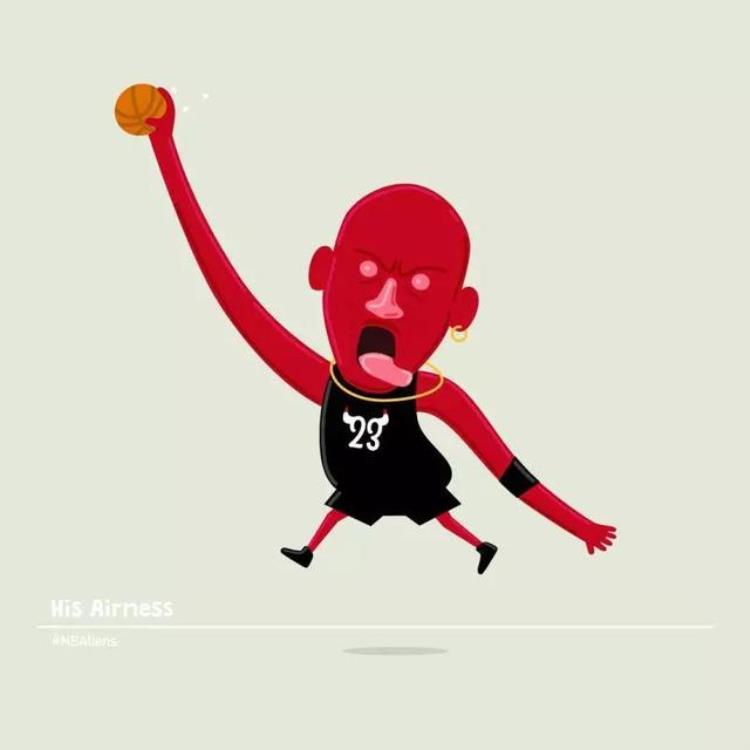 nba全明星姚明奥尼尔「NBA退役巨星漫画集姚明方脸奥尼尔简直萌翻」