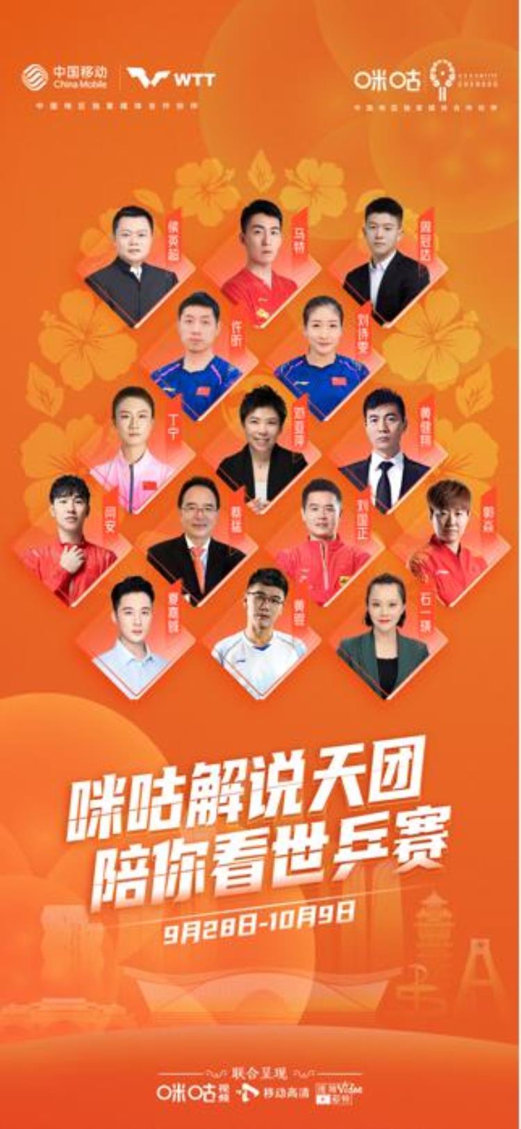 国乒最强天团即将登场成都世乒赛团体赛邓亚萍昕雯组合领衔解说