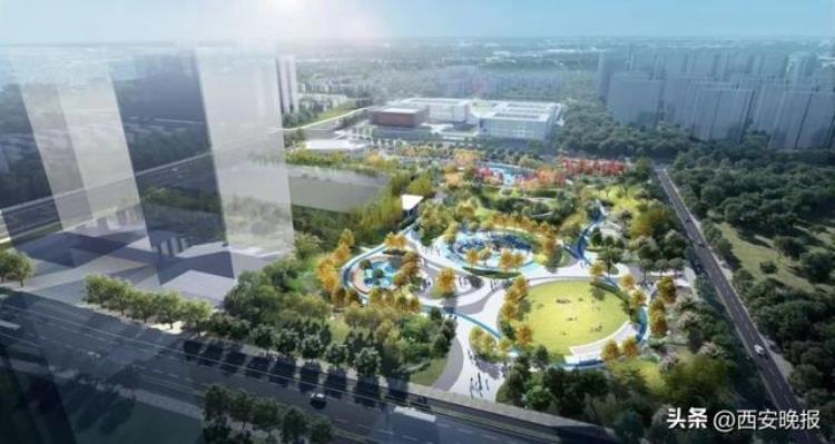 曲江麓融公园建设中有足球场篮球场嘛「曲江麓融公园建设中有足球场篮球场」