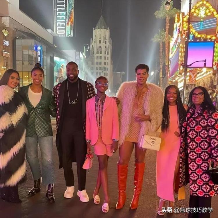 韦德二儿子彻底变成女儿了韦德全力支持并尊重孩子的选择