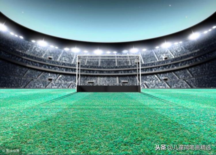怎么简笔画足球「儿童简笔画精选体育如何画一个足球Football」