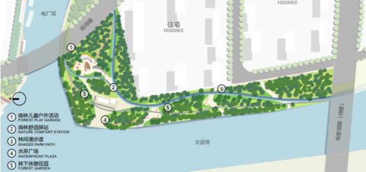 杭州大运河滨水公共空间计划2023年建成青少年户外体育活动公园将有3个足球场那么大