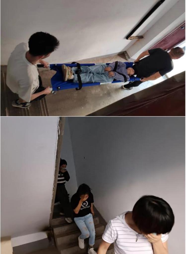 党建引领五治融合平川区兴平路街道新建社区开展防震减灾应急演练活动