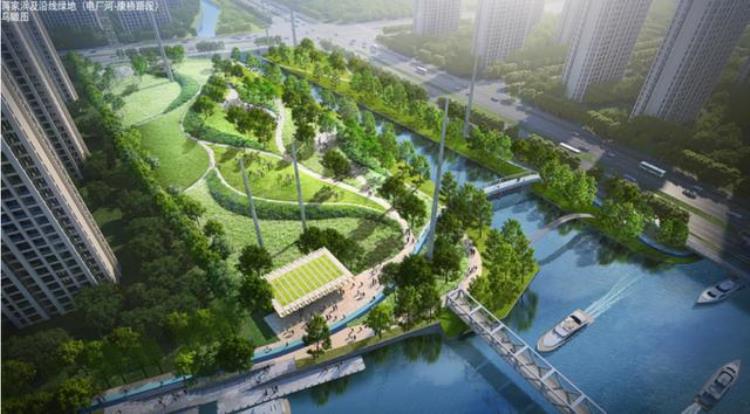 杭州大运河滨水公共空间计划2023年建成青少年户外体育活动公园将有3个足球场那么大