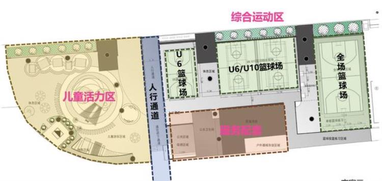 北京最美篮球场「有篮球场游乐区北京首座立交桥下运动乐园年底建成」